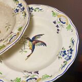 7 Longchamp plates m. Clery