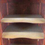 Vintage curtain file cabinet