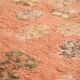 Peach Vintage Moroccan Rug 180 x 305 cm, Berber Wool Rug, Handmade Boho Rug