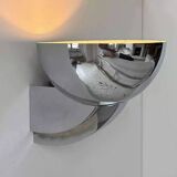 Vintage Perzel 347 bm wall lamp, chrome-plated bronze, France 1950