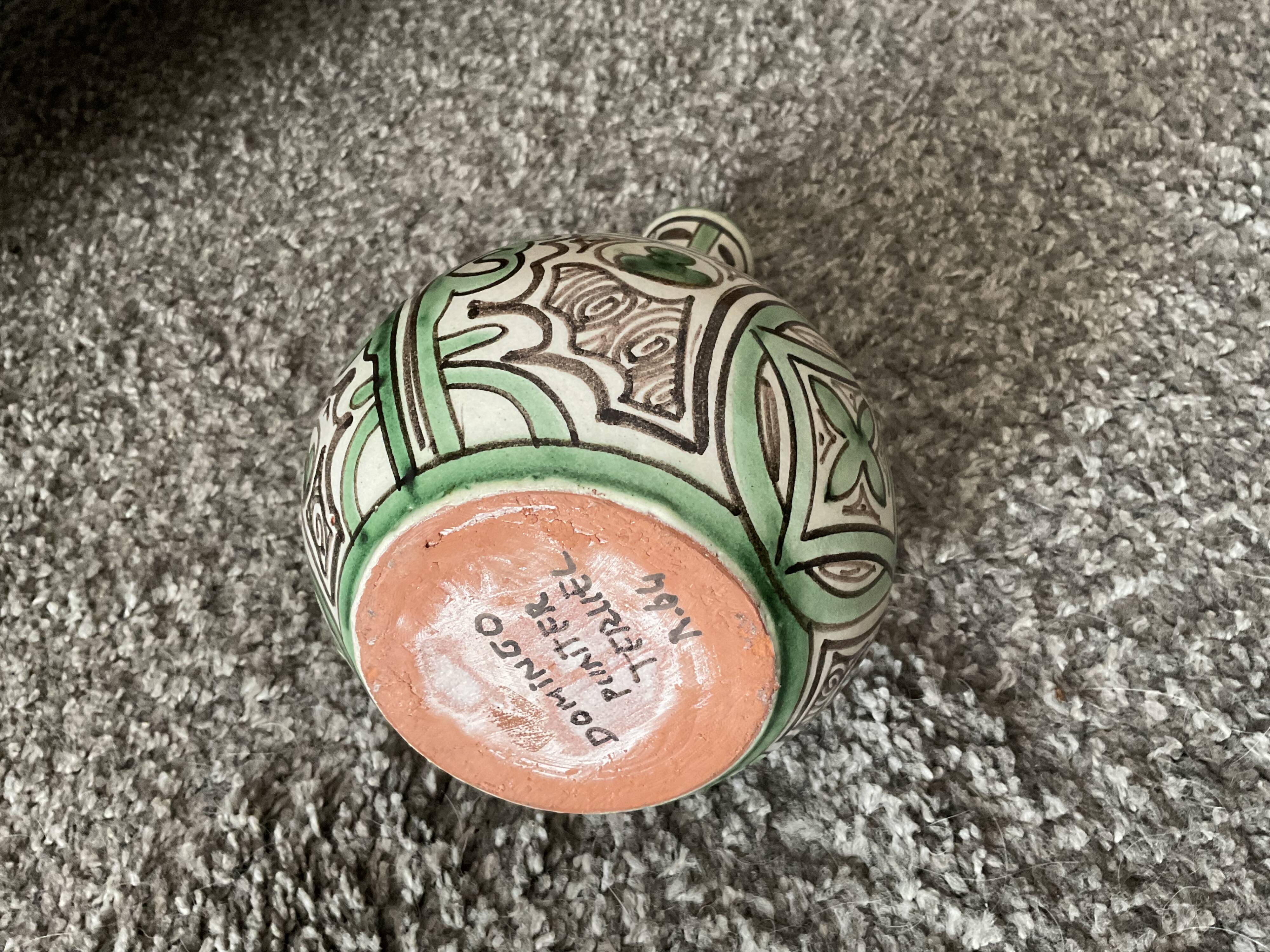 Gargoulette, jug, ceramic, signed Punter, circa 50