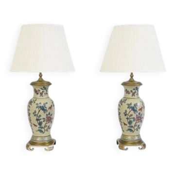Paire de lampes de salon de l' hôtel George V Paris Maison Chapman USA