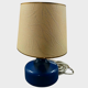 Vintage blue ceramic table lamp – Circa 60s/70s