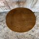 Antique Bedside Table Curved Wood THONET Style + Carved Drawer Wine
