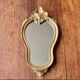 Miroir baroque doré style Louis XV taille S