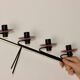Vintage Metal Coasted  Candleholder