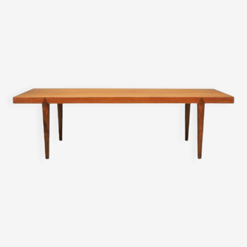 Teak bench, Danish design, 1970s, manufacturer: Severin Hansen