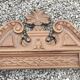 Ancient walnut pediment