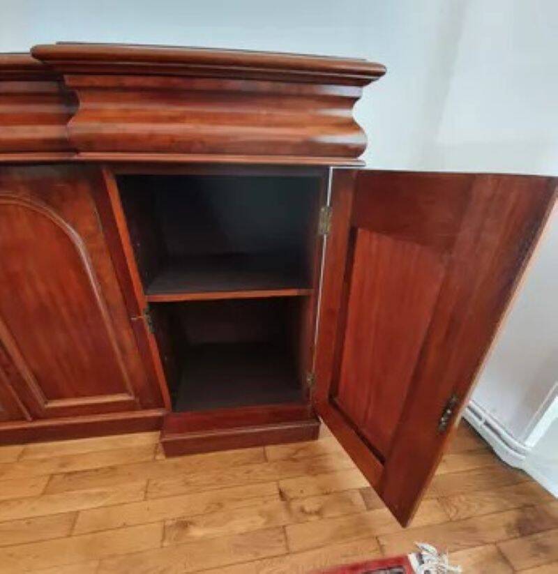 Victorian Enfilade in Cuban Mahogany, 19th Century
