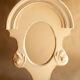 Miroir vintage en bois sculpté.
