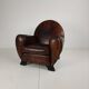 Leather Art Deco Gentleman’s Club Chair