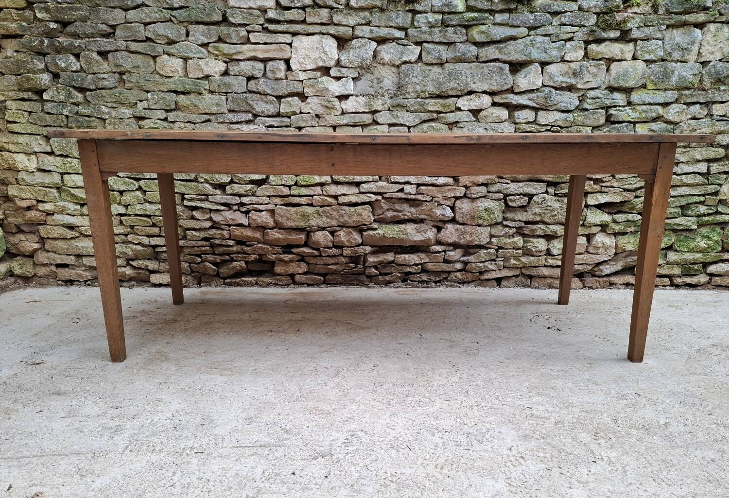 Oak farmhouse table 200cm