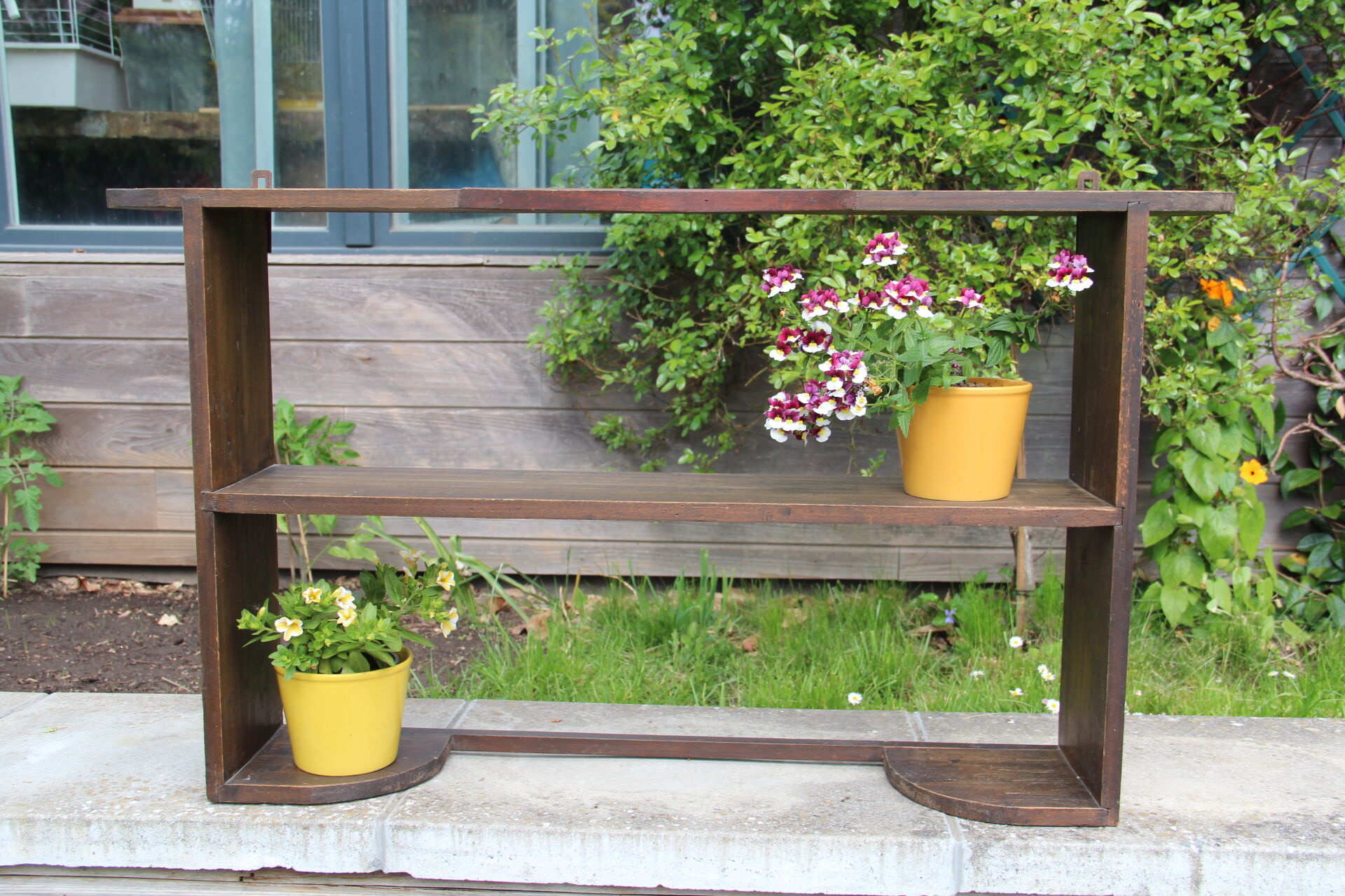 Etagère rustique en bois