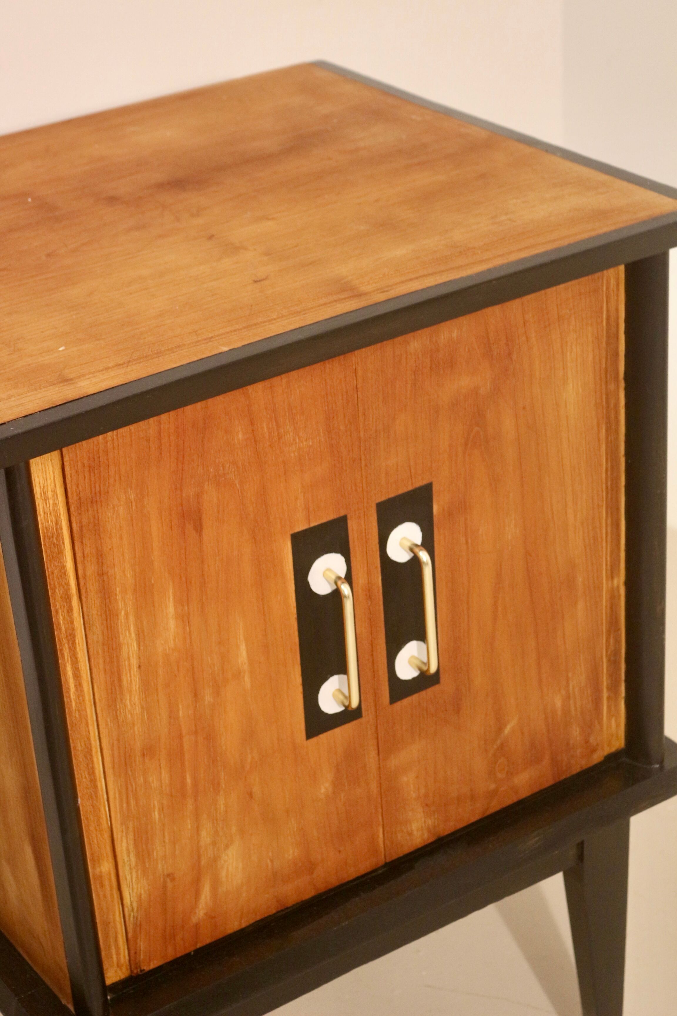 60's vintage chest of drawers, restyled