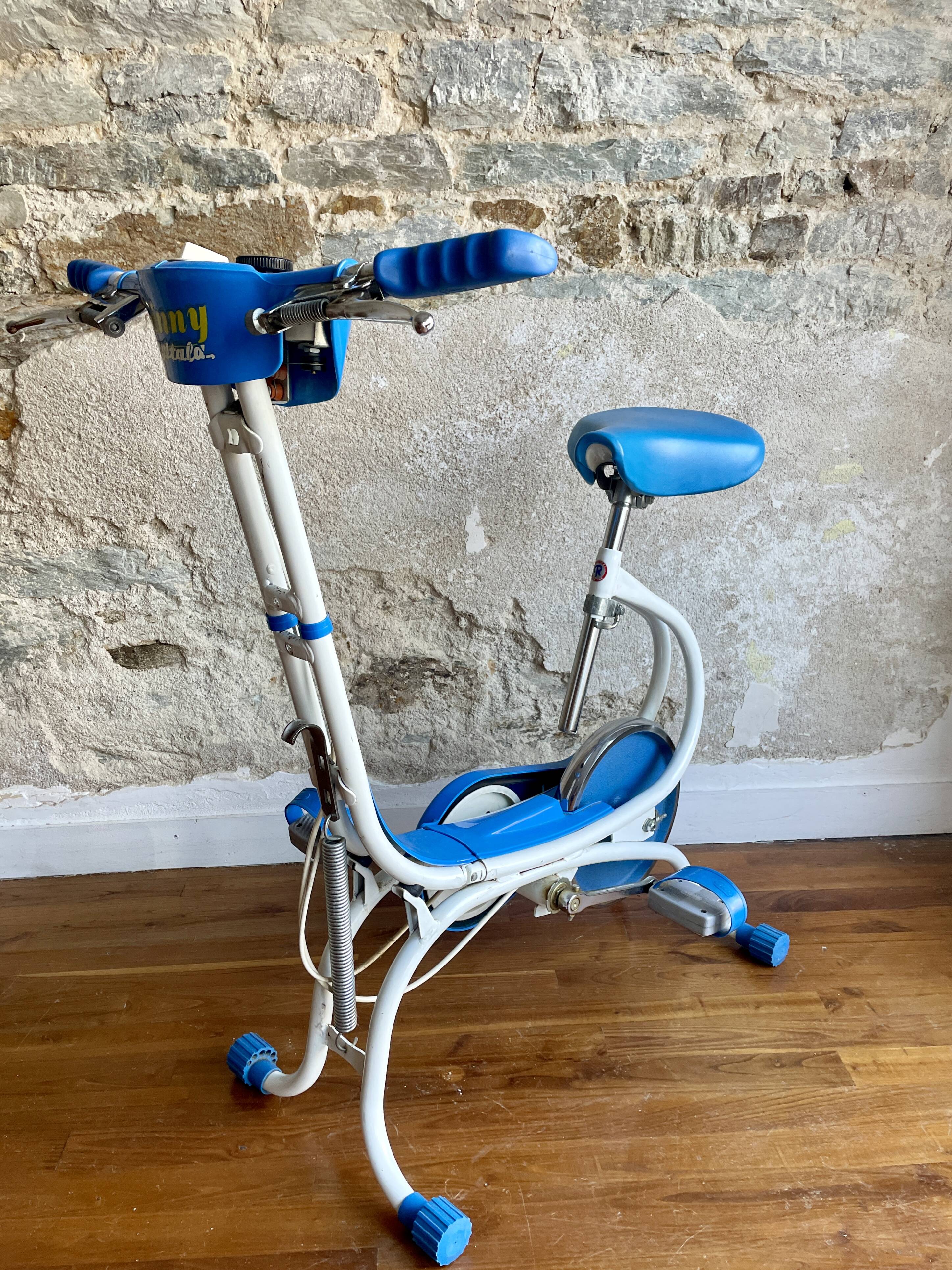 Vintage exercise bike from the 80s