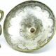 Rococo sugar bowl, silver-plated brass, Poland, early 20th century