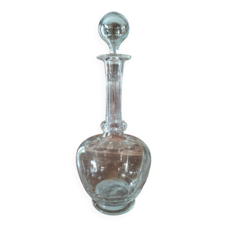 Carafe à vin Baccarat H 31 cm bouchon d origine