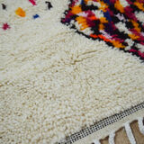 Handmade Moroccan Berber carpet 162 x 124 CM