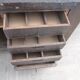Old oak workbench