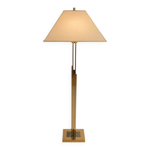 Grand lampadaire en laiton - 1970