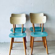 Chaises Birtro de Ton, années 1960.