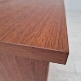 1970s, Danish chest of drawers, teak wood, rattan, original condition.