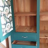 Parisian wardrobe in solid wood