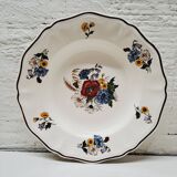 Set of 8 Sarreguemines soup plates