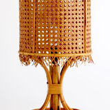 Lampe de table en bambou
