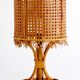 Lampe de table en bambou