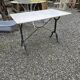 Table bistrot plateau en marbre