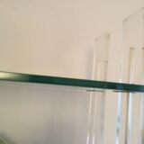 glass and plexiglass library