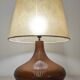 XL living room lamp in glazed ceramic, 70s-80s