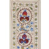 Hand knotted rug, vintage Turkish rug 54x187 cm