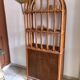 Vintage rattan shelf