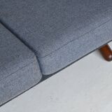 Canapé trois places Illum Wikkelso modèle ML-90 Laursen Danemark 1960