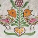 Assiette décor oiseaux signé
