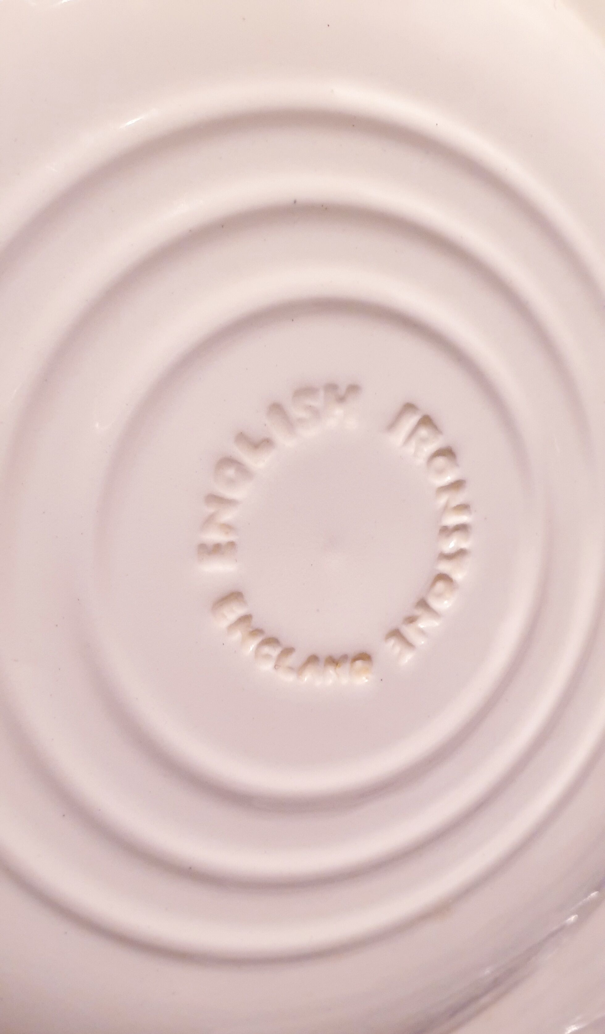 3 plates blue flower vintage English porcelain