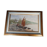 Huile sur toile