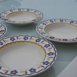 6 Ceraminter Italy soup plates