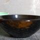 Seven vintage slip ceramic bowls