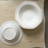 Set of 6 deep plates