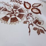 4 flat plates from Sarreguemines, Danish model 210401.