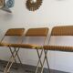Vintage Lafuma folding chairs from the 1960/1970