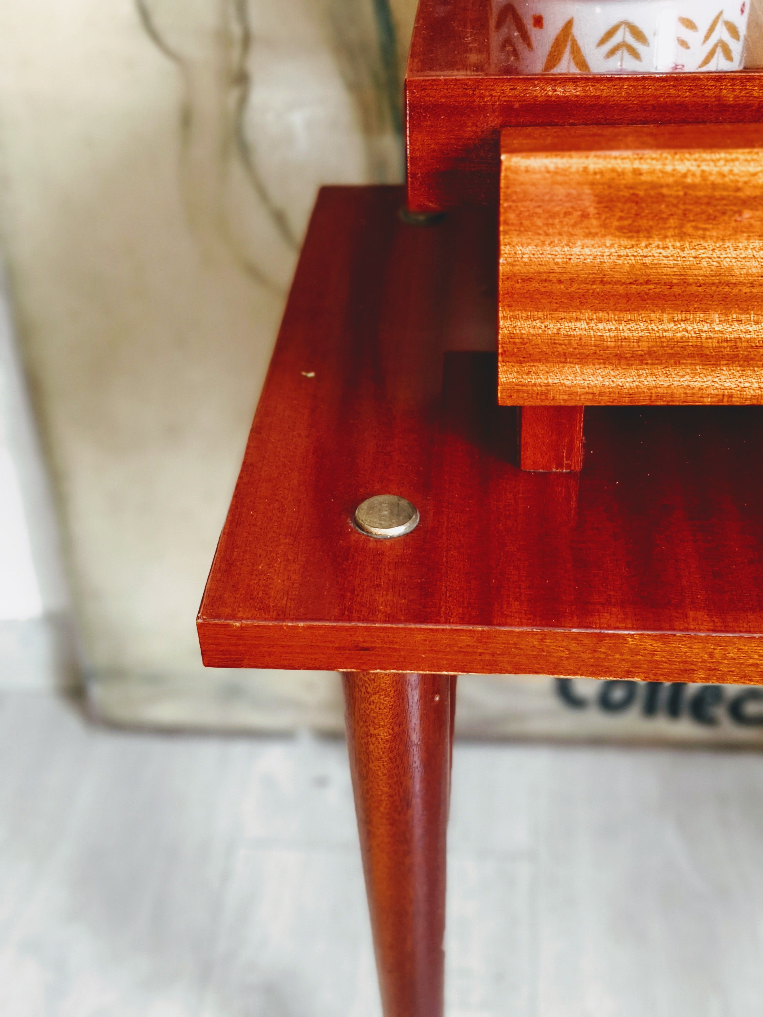 Vintage bedside