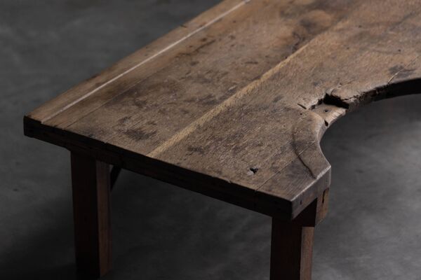 Table basse d'artisan bijoutier, France, XIXe siècle