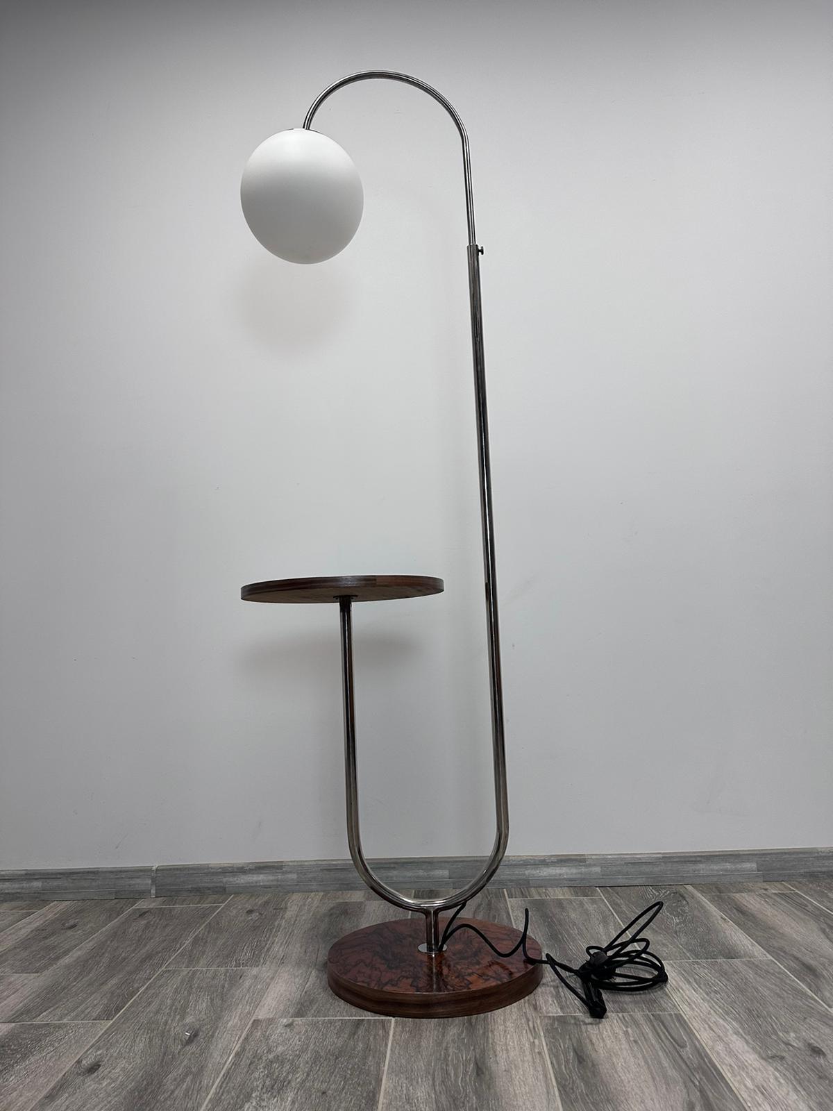 Floor Lamp by Robert Slezak for Slezak Factories, 1930s