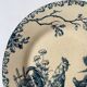 Gien ironstone plates, Roosters model
