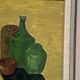 Original Oil on Panel "Still Life" by S. Jesso, Signed, Vintage & Framed 43×49cm
