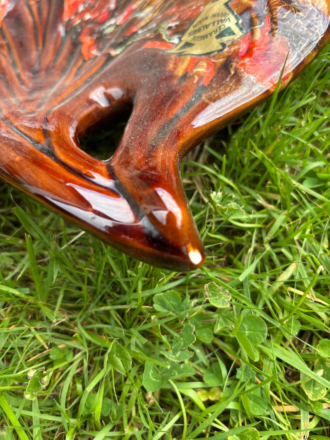 Vintage Valauris fruit bowl